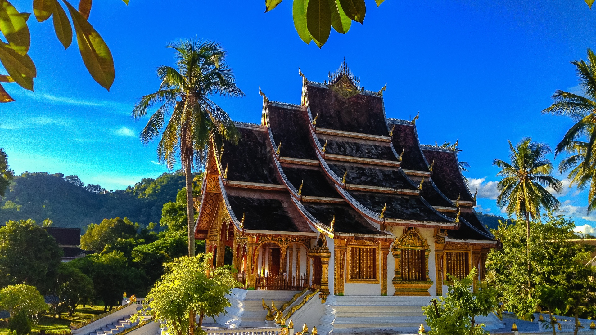 Wat Xieng Thong, a historic Buddhist temple in Luang Prabang, Laos