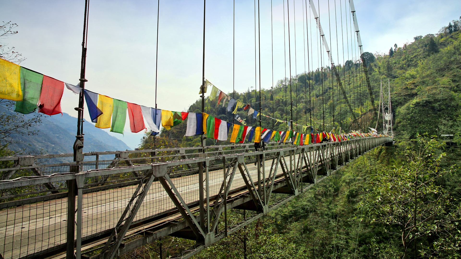 Visit at Singshore Bridge in Pelling, Sikkim, India