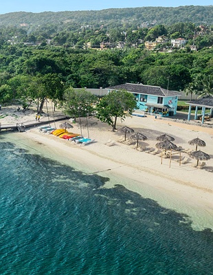 the Iberostar Waves Rose Hall Beach resort in Montego Bay, Jamaica