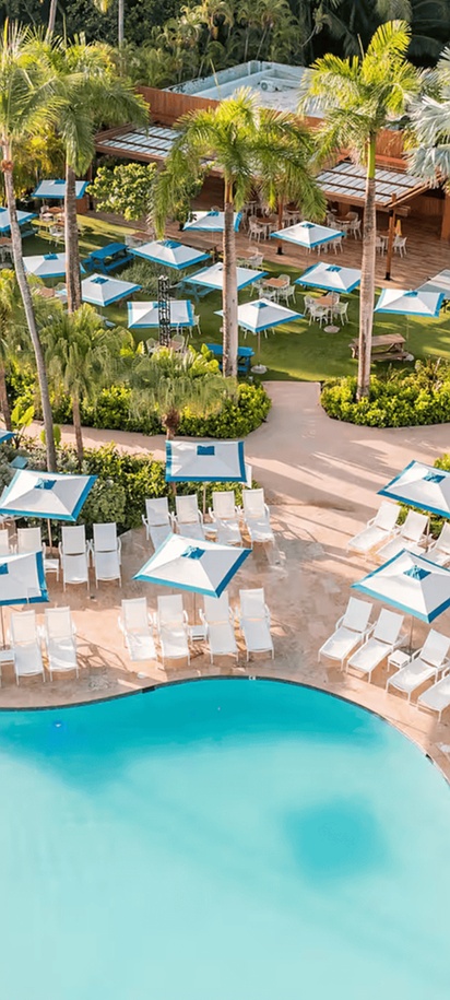 the pool area at the Wyndham Grand Rio Mar Puerto Rico Golf & Beach Resort