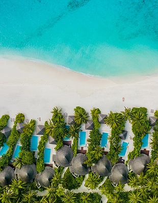 Sun Siyam Iru Veli full view, Maldives