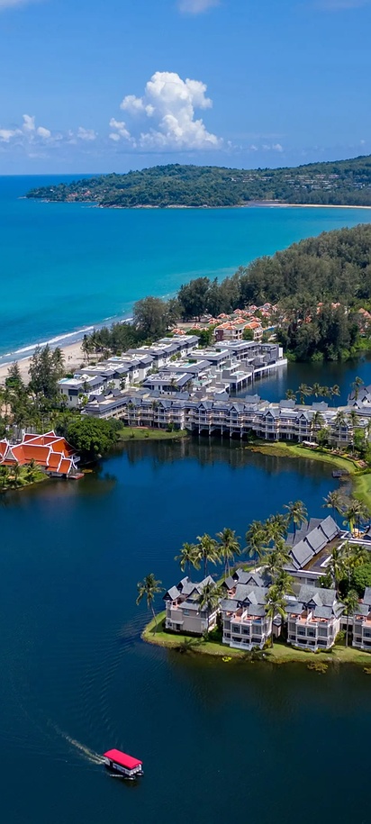 Angsana Laguna Phuket aerial view