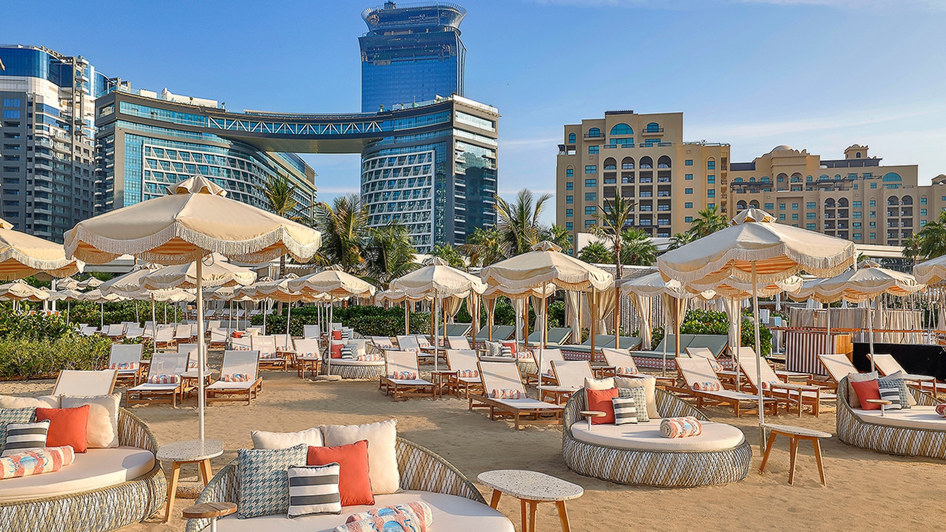 NH Collection Dubai The Palm hotel view