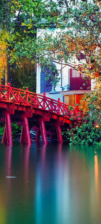 Ngoc Son temple in Hanoi, Vietnam