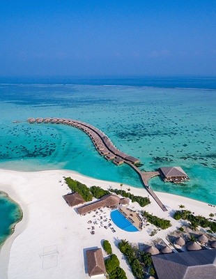 Cocoon Maldives night view
