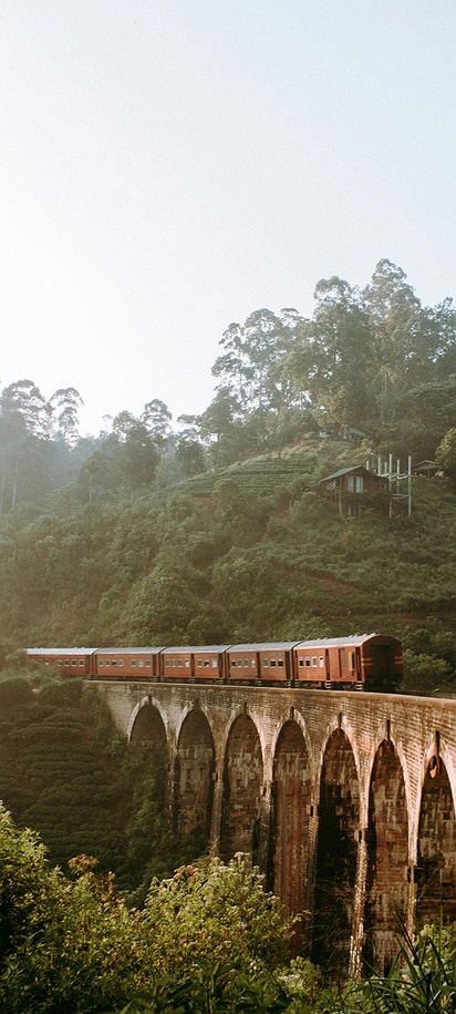 Nine Arch Bridge in Sri Lanka