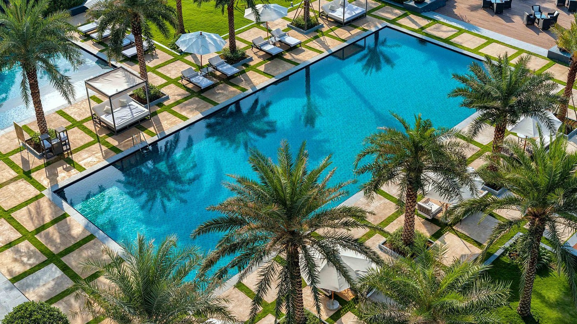 Outdoor pool at Mia Saigon in Ho Chi Minh City, Vietnam