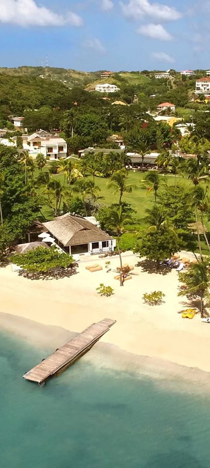 the Calabash Luxury Boutique Hotel in Grenada