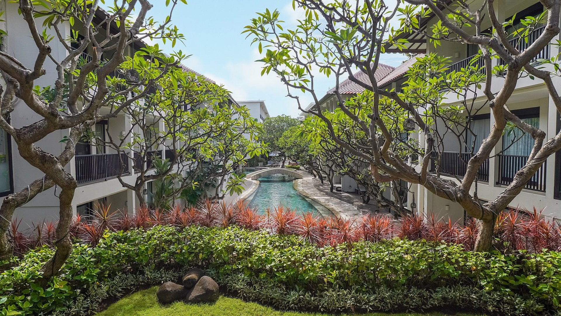 Away Bali Legian Camakila Resort pool view
