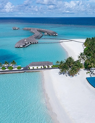 Velassaru Maldives aerial view