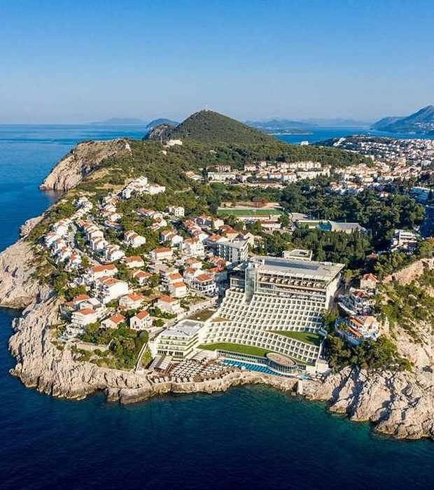 Rixos Premium Dubrovnik aerial view