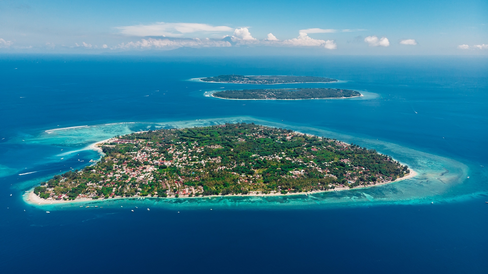 Gili Trawangan, coast of Lombok, Indonesia