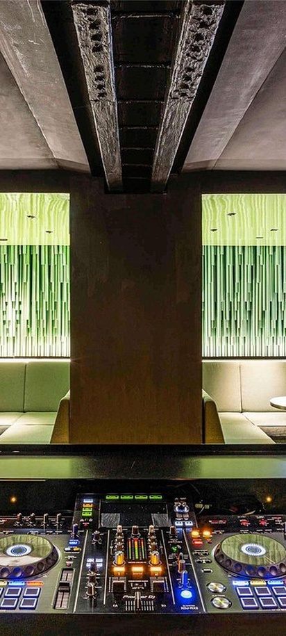 the Skybar at the Pullman Paris Montparnasse hotel