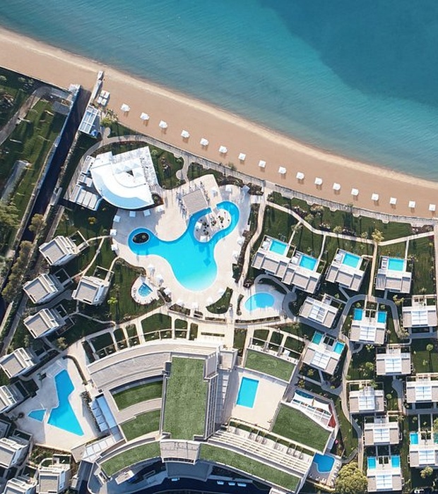Ikos Dassia aerial view