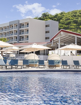 aerial view of the Royalton CHIC Antigua