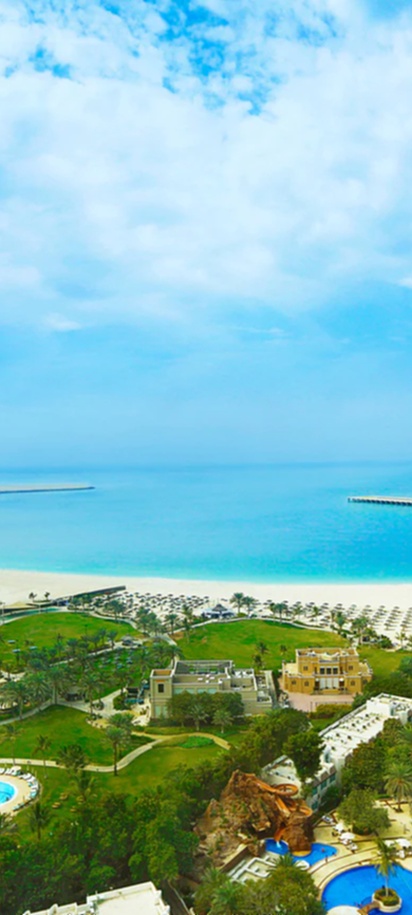 panoramic view of the Habtoor Grand Resort, Autograph Collection