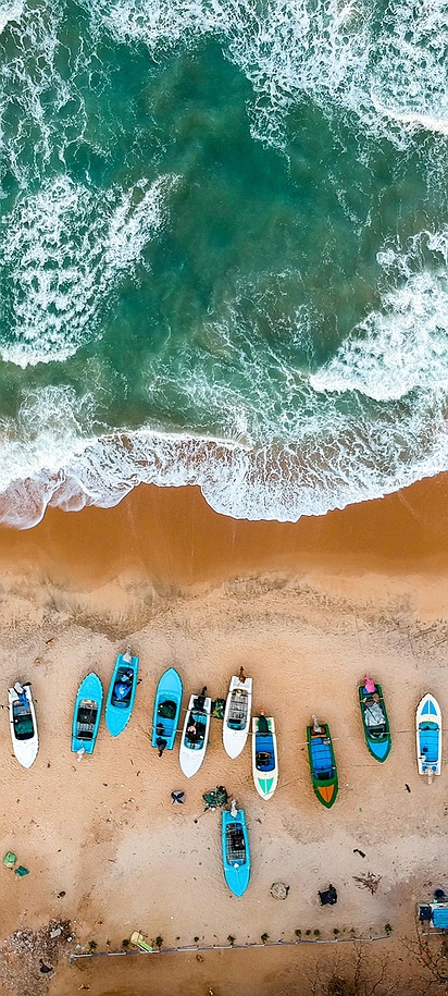 Arugam Bay coastal area in Sri Lanka