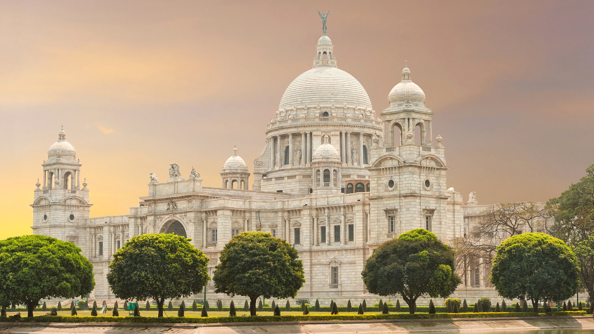 Victoria Memorial in Kolkata, India