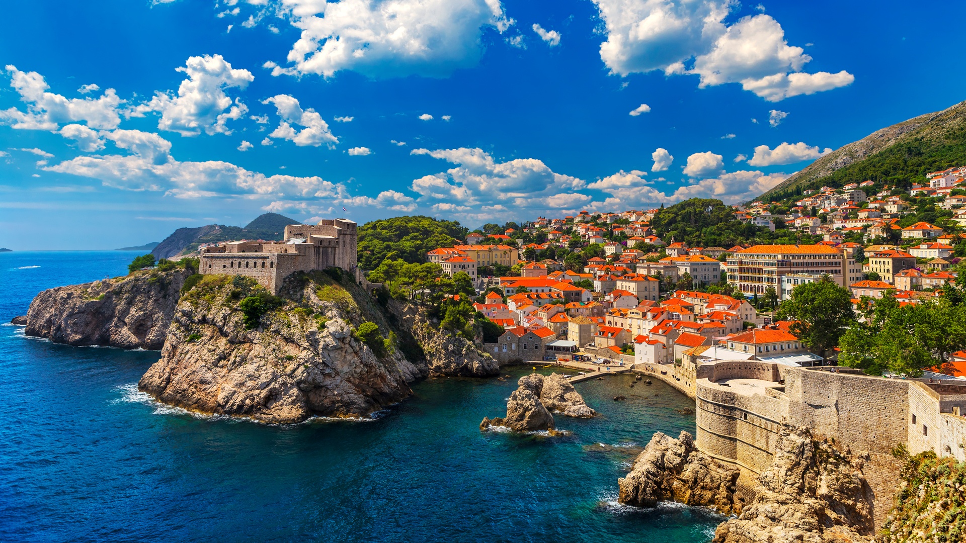 Historic city of Dubrovnik, Croatia