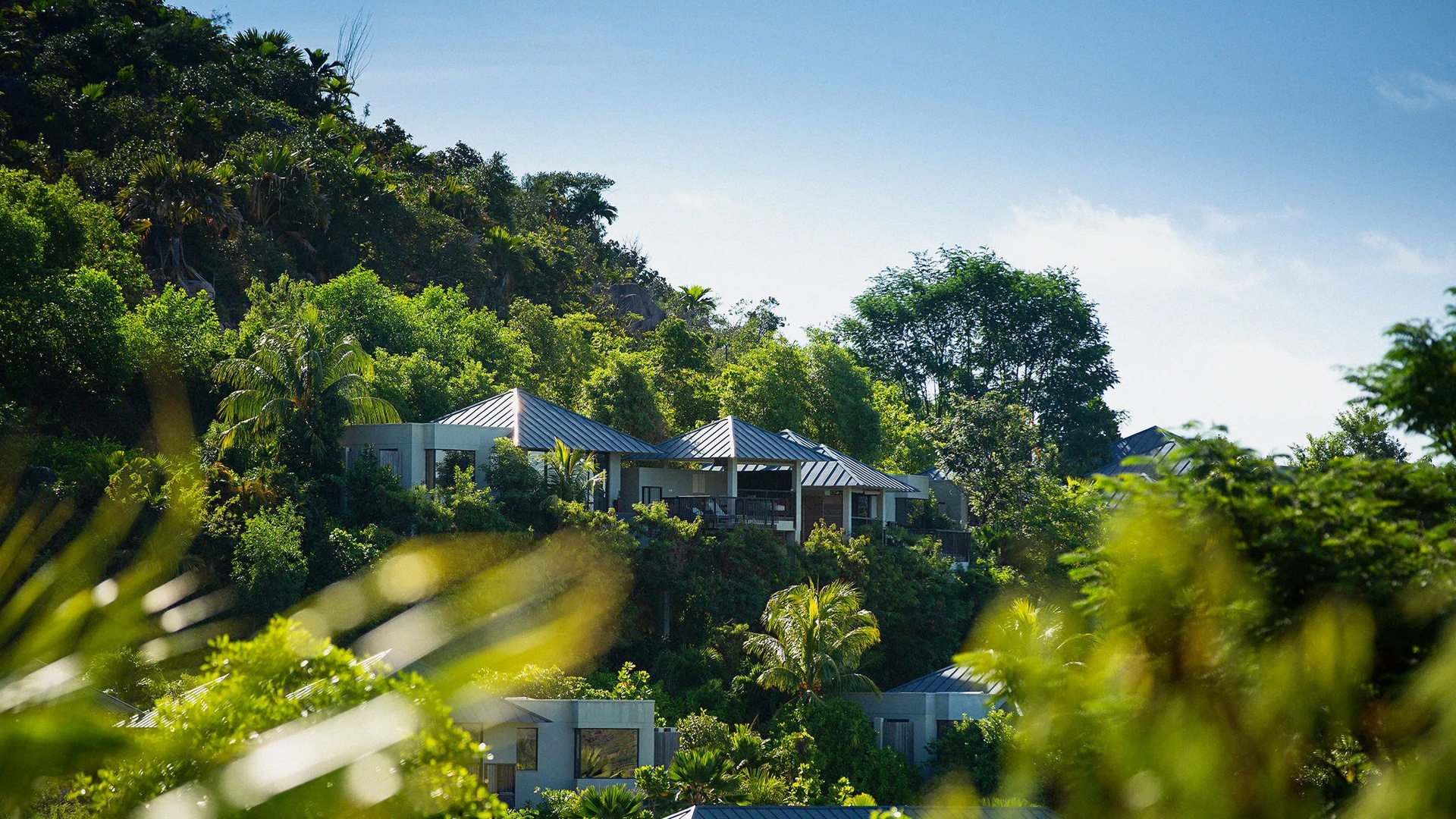 Raffles Seychelles, a luxury resort located on Praslin Island