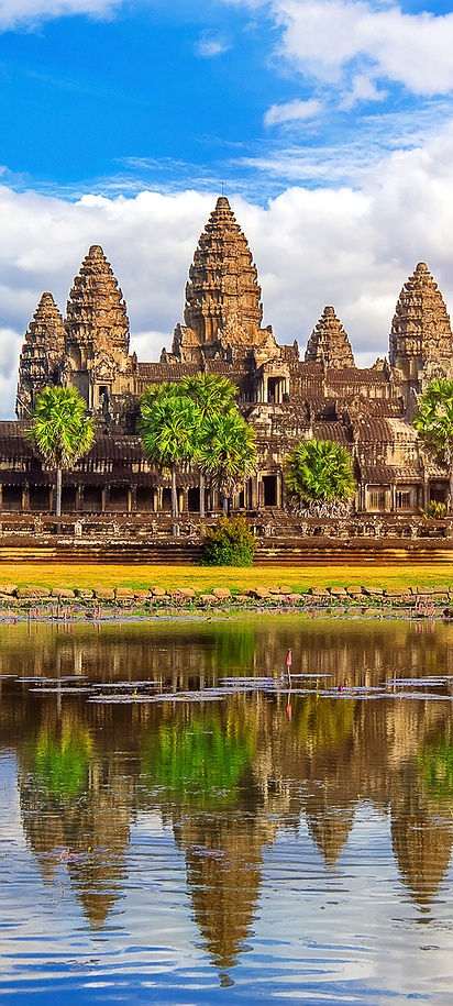 Angkor Wat temple in Cambodia