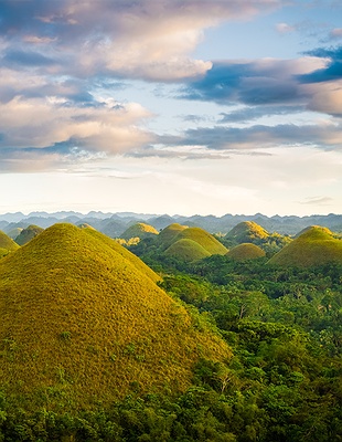 an aerial view of the Bohol Beach Club resort