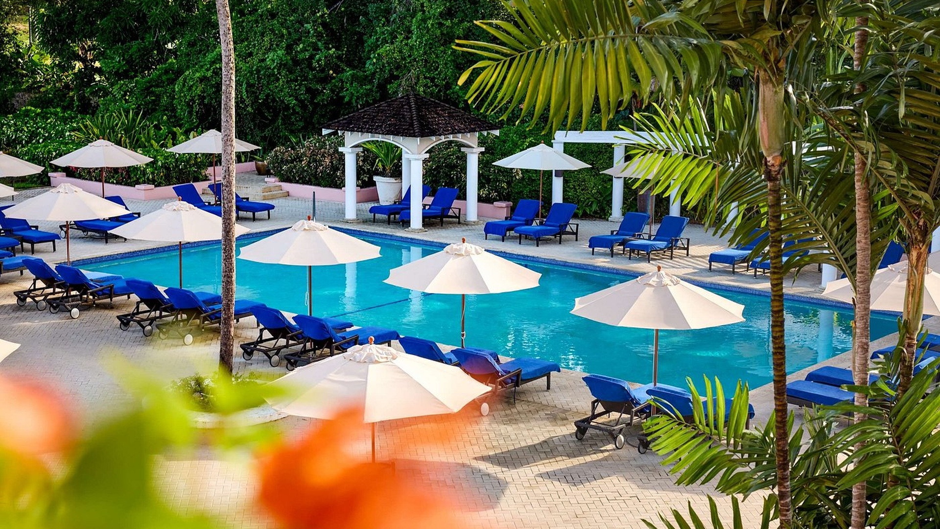 Fairmont Royal Pavilion pool view