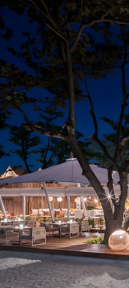 The Tent Beachfront Restaurant and Bar at the SALA Samui Chaweng Beach Resort