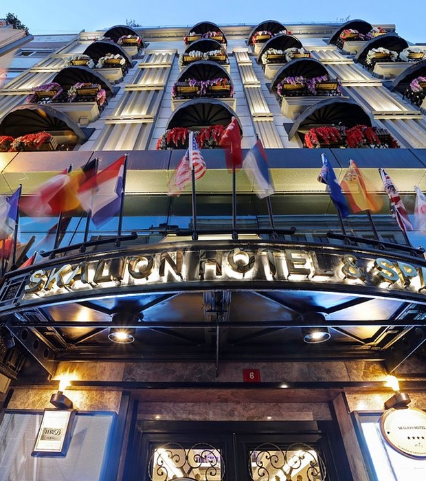 SKALION HOTEL, Istanbul front view