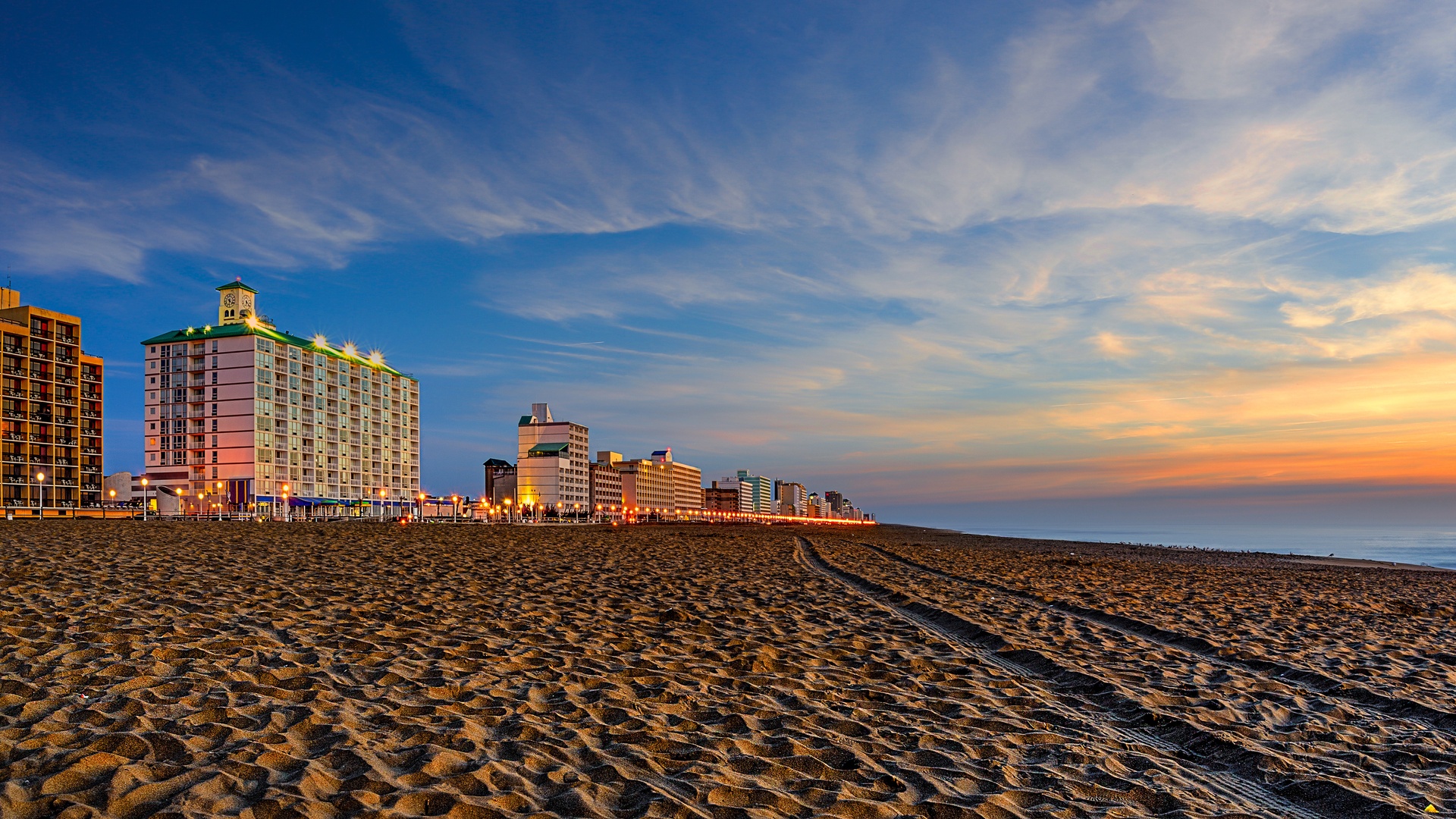 view of the Virginia Beach Oceanfront