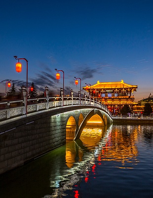 the Temple of Heaven in Beijing, China, a historic complex of religious buildings
