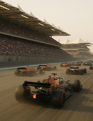 Yas Marina Circuit in Abu Dhabi