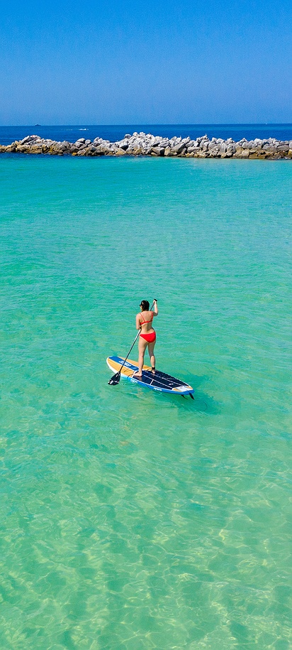 emerald-green waters Panama City Beach, Florida