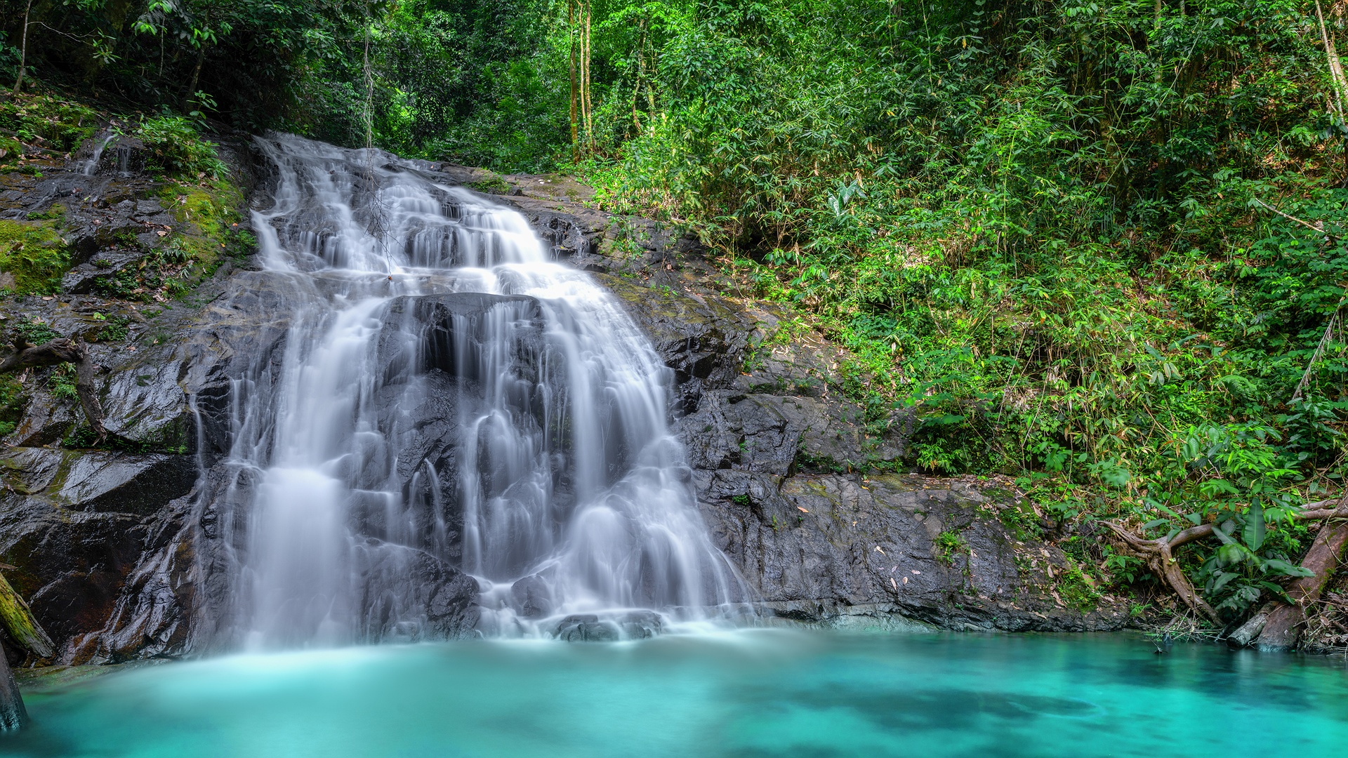 Ton Chong Fa Waterfall in Khao Lak