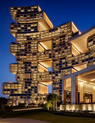 Atlantis The Royal, Dubai  exterior view
