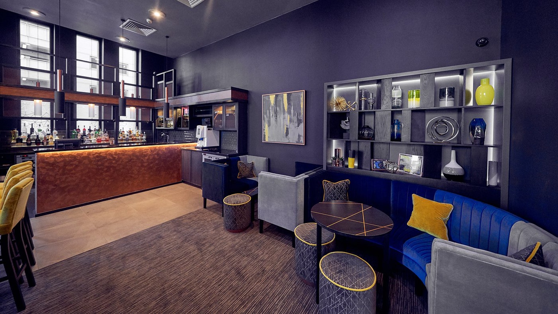 lounge area of the Malmaison Liverpool