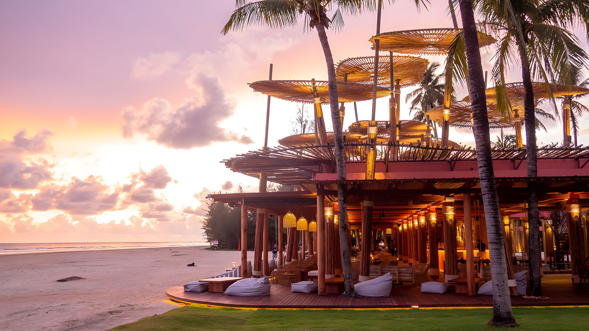 Apsara Beachfront Resort and Villa outdoor view