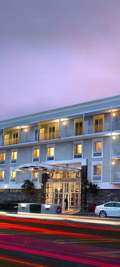 The Commodore hotel exterior view