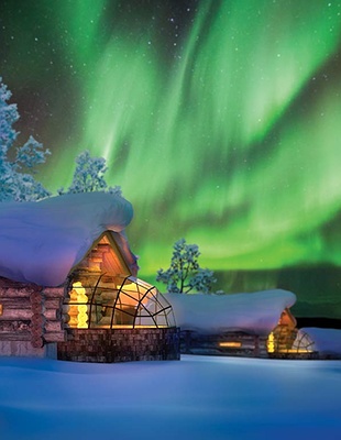 Northern Lights view
