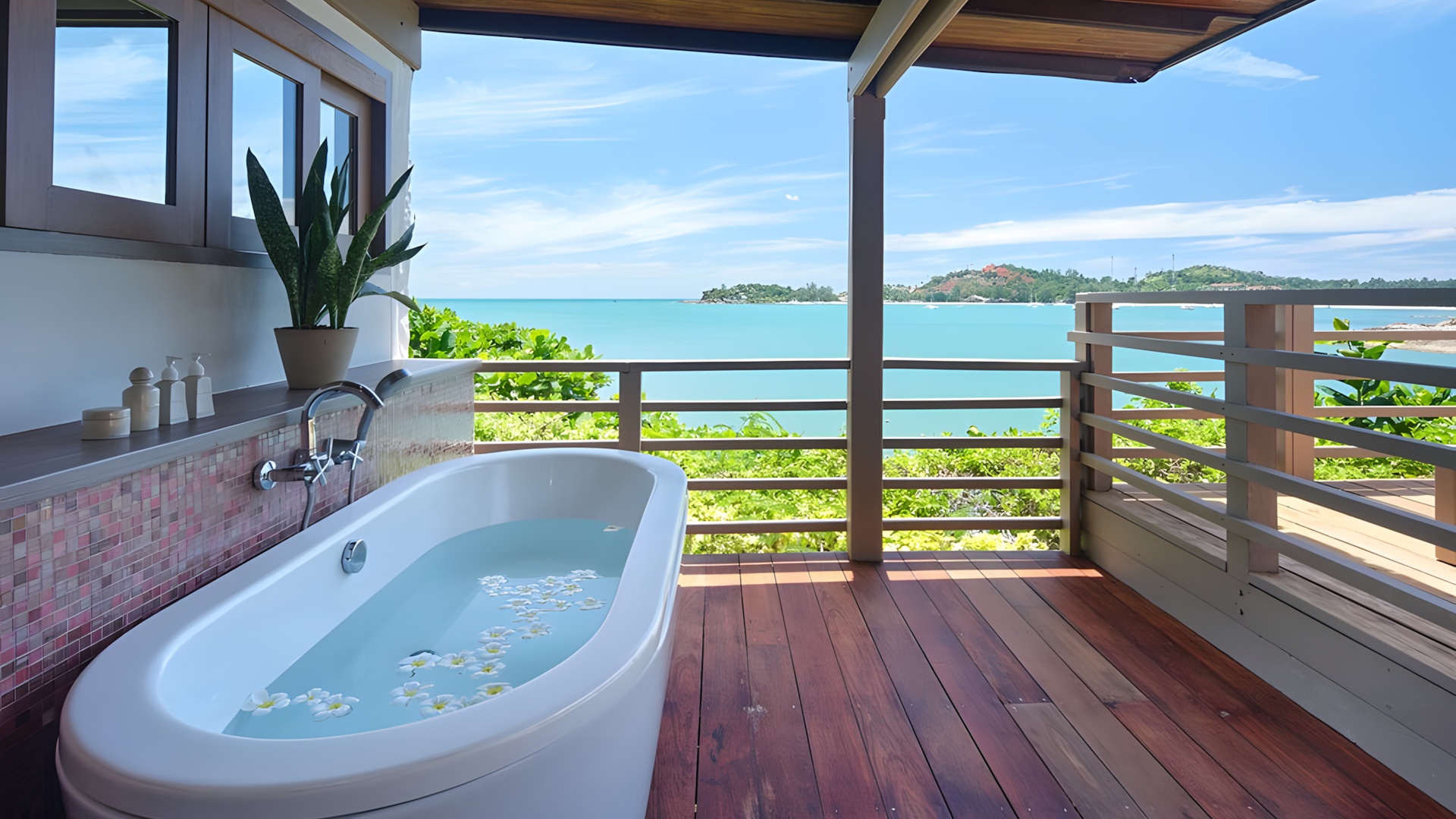 room at the Garrya Tongsai Bay Samui resort, Thailand