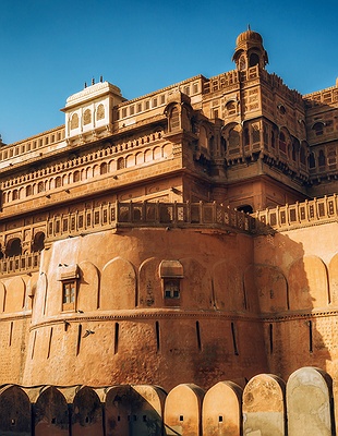 Panoramic view of Jodhpur’s blue city