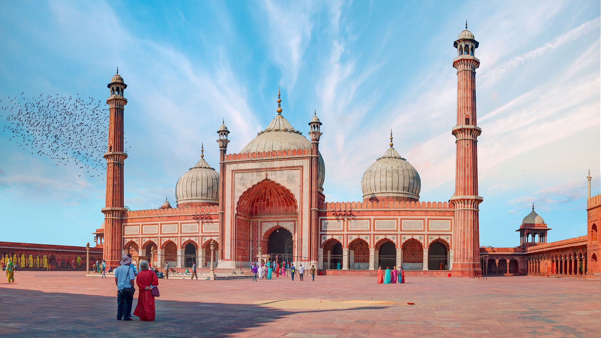 Jama Masjid in Delhi, India