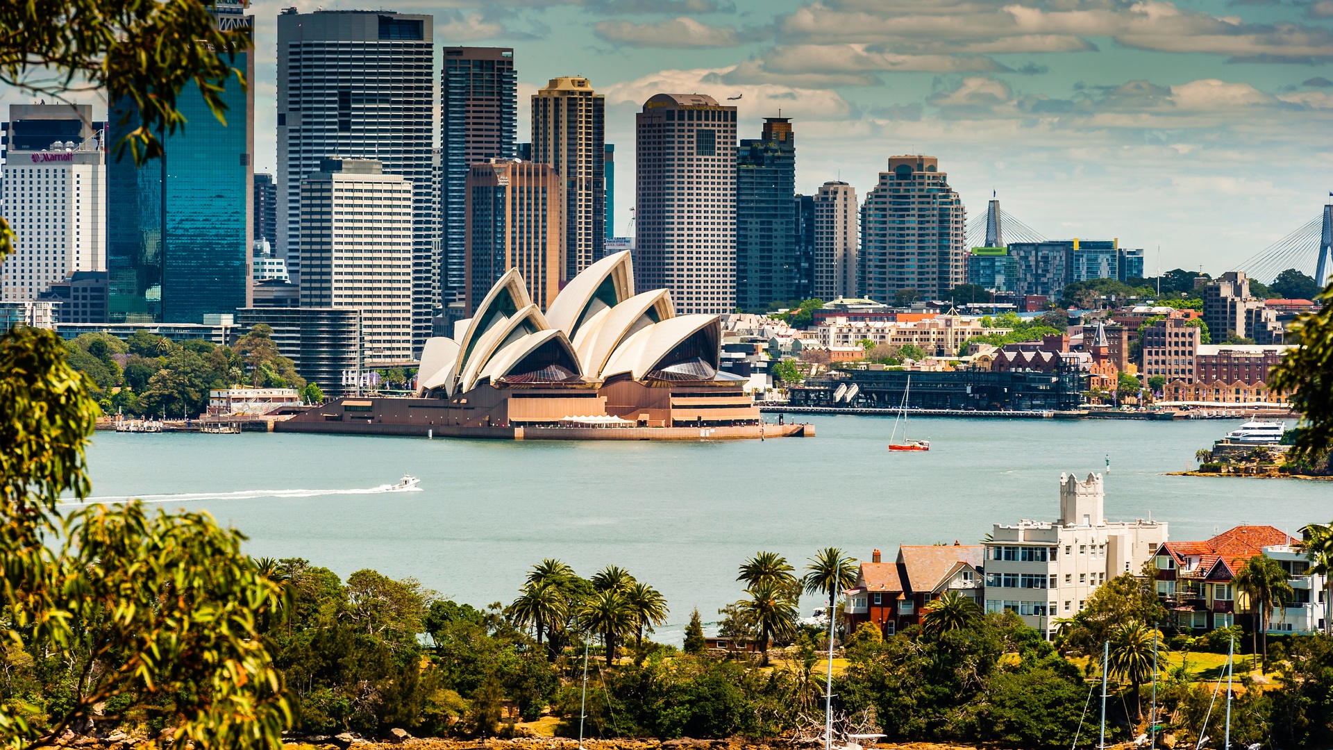 panoramic view of Sydney, Australia