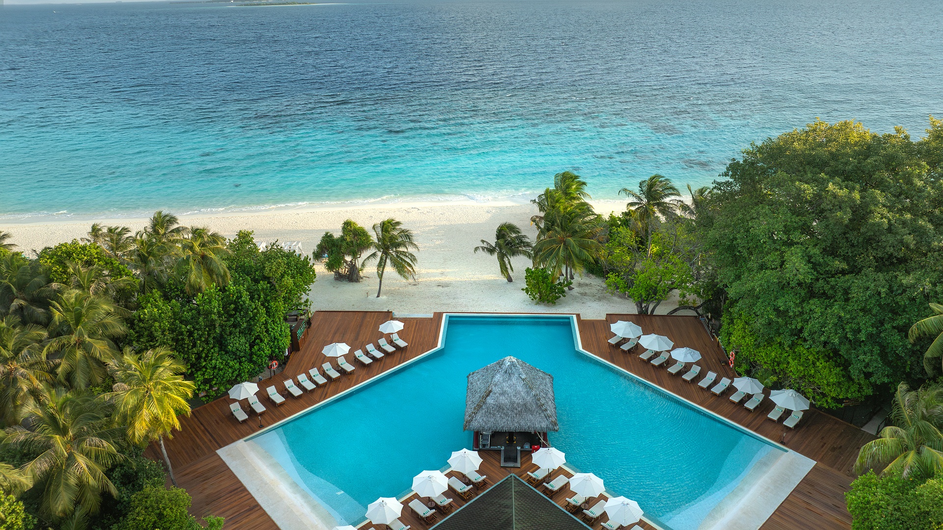 Adaaran Select Meedhupparu outdoor beach view