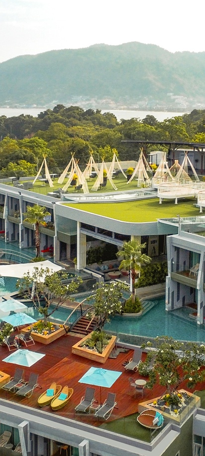 Crest Resort & Pool Villas outdoor pool view