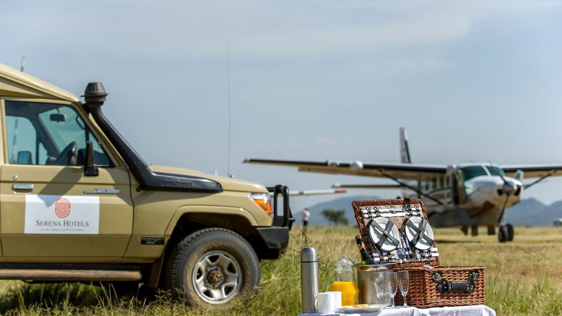safari vehicle to visit the Serengeti National Park in Tanzania