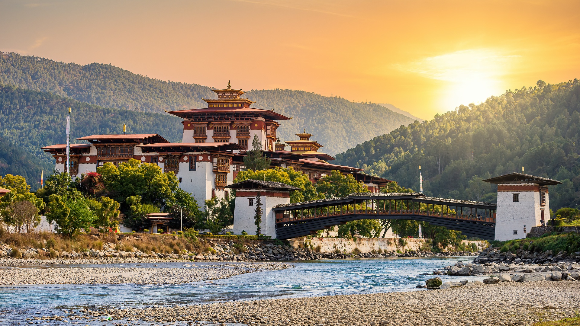 Punakha Dzong, Bhutan