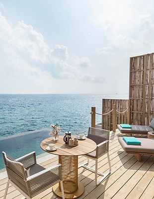 InterContinental Maldives Maamunagau Resort  aerial view