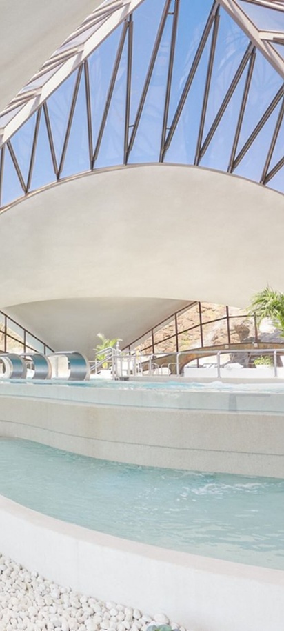 the thalassotherapy center located at the Gloria Palace San Agustin Thalasso & Hotel in Gran Canaria, Spain