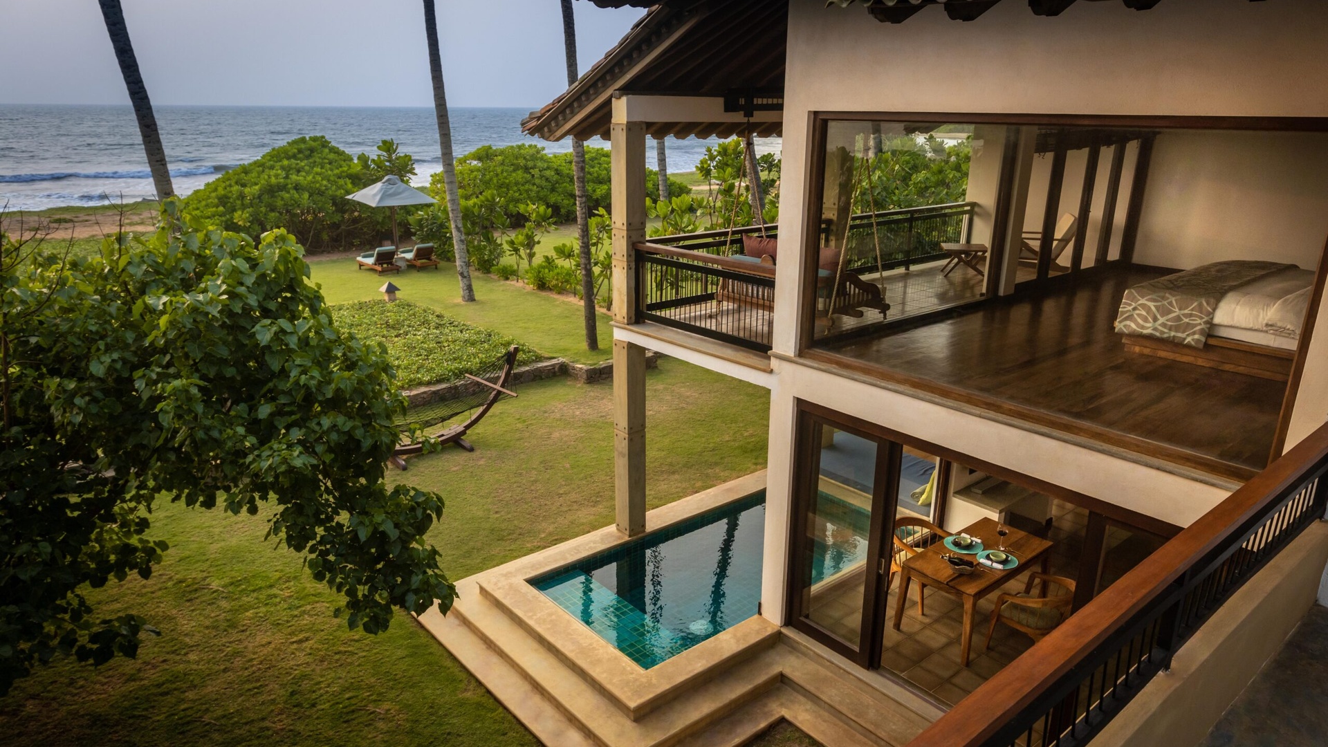 villa at the Wattura Resort & Spa in Waikkal, Sri Lanka